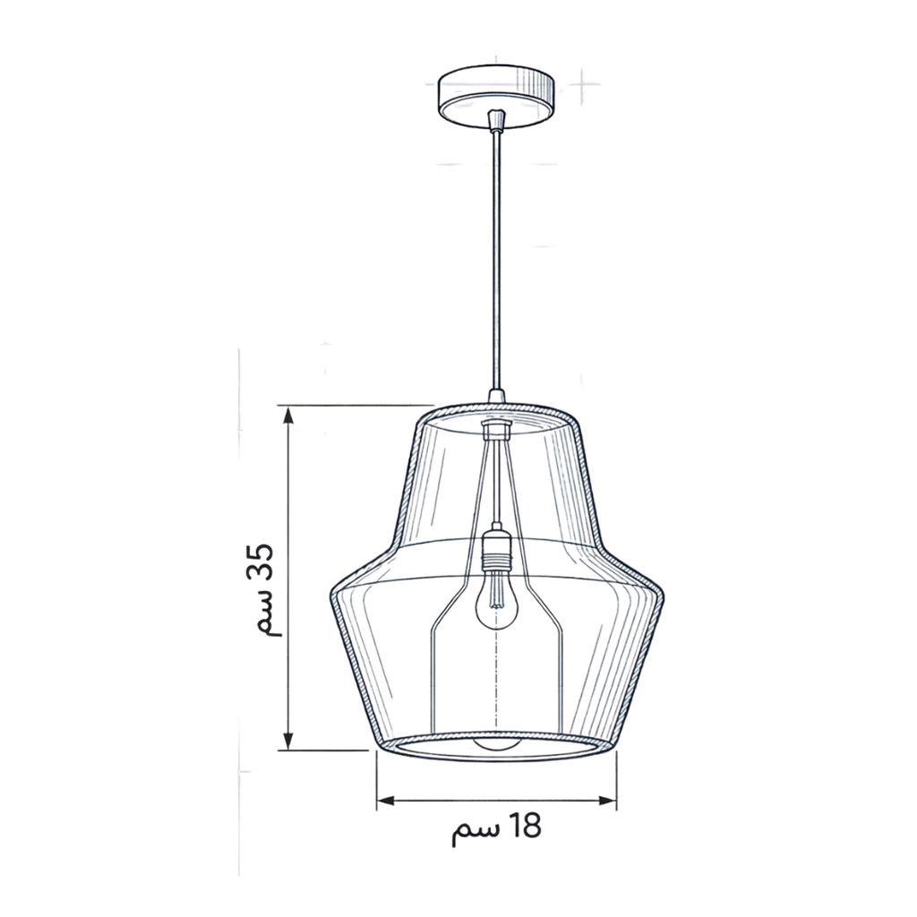 Geometric Prism Pendant Light