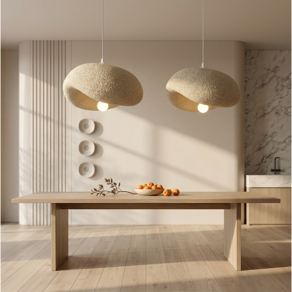 Cream Wabi-sabi Style Chandelier ‏