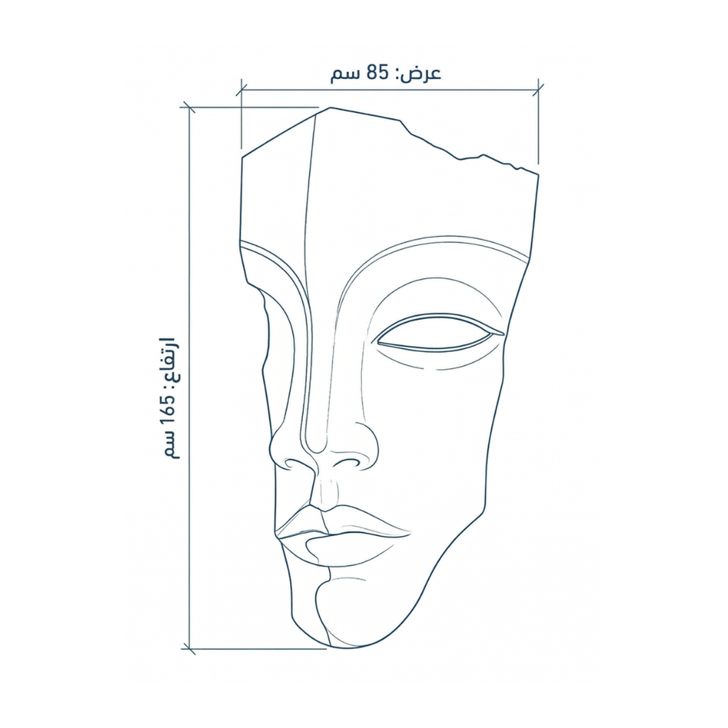 Face Sculpture Wall Decor, Modern Abstract Wall Art, 3D Wall Mask