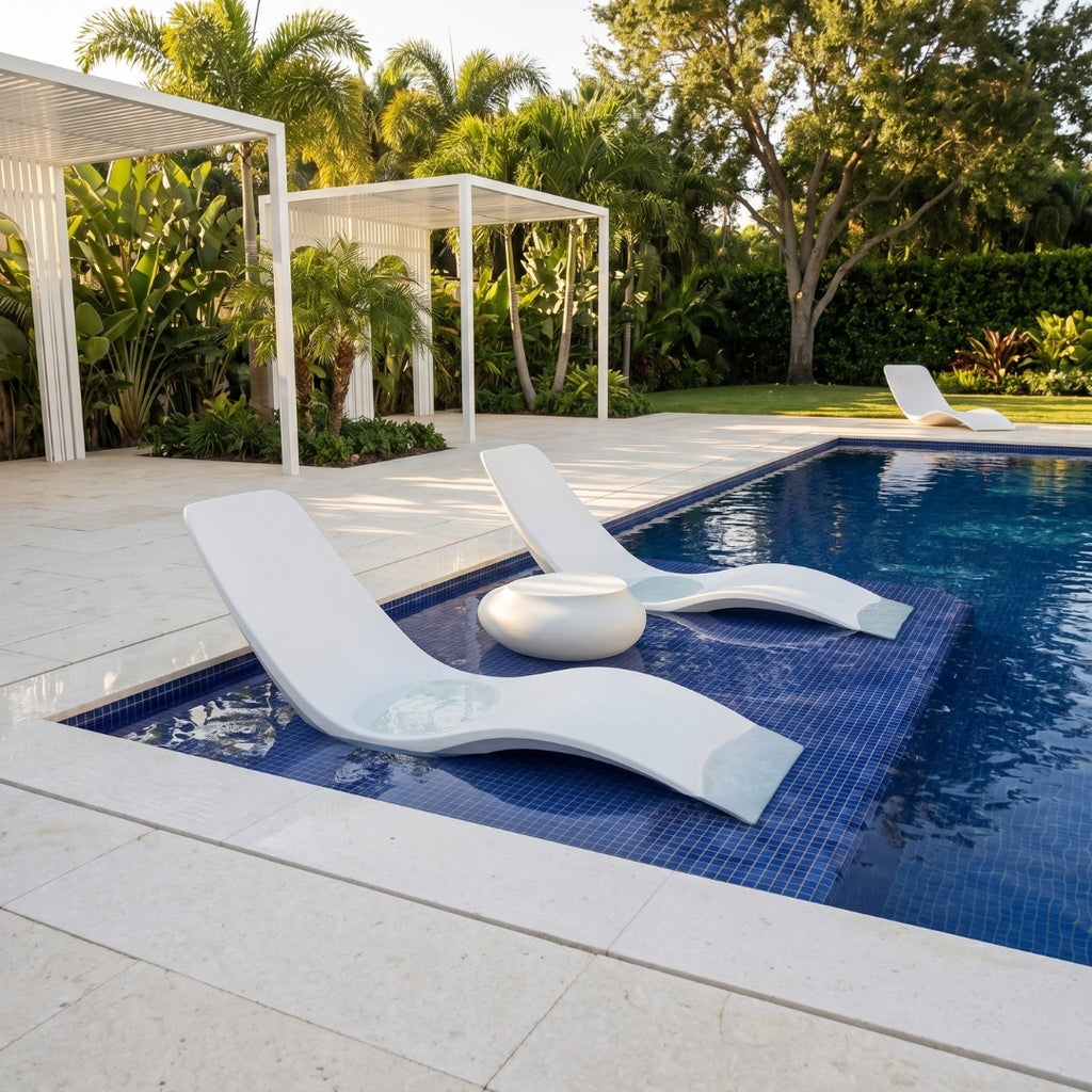 Fiber Chaise Lounge‏